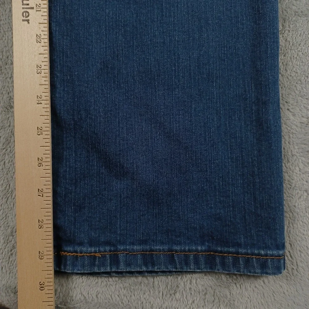 Levis‎ 514 Jeans Mens 36x30 Blue Denim Straight Fit Logo Casual Distressed A2